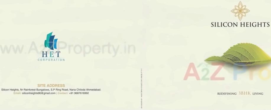  of real estate project Silicon Heights located at Nana-chiloda, Gandhinagar, Gujarat