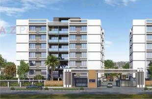 Elevation of real estate project Silicon Heights located at Nana-chiloda, Gandhinagar, Gujarat