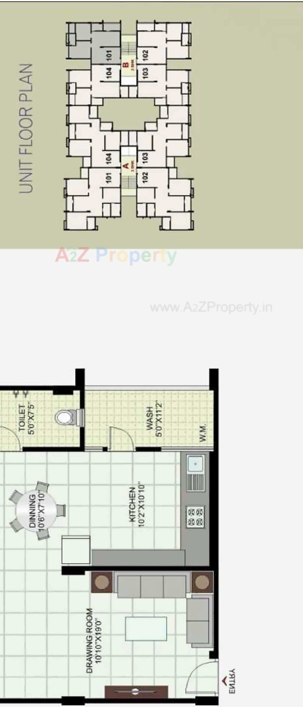 Layout of real estate project Silicone Hills located at Koba, Gandhinagar, Gujarat