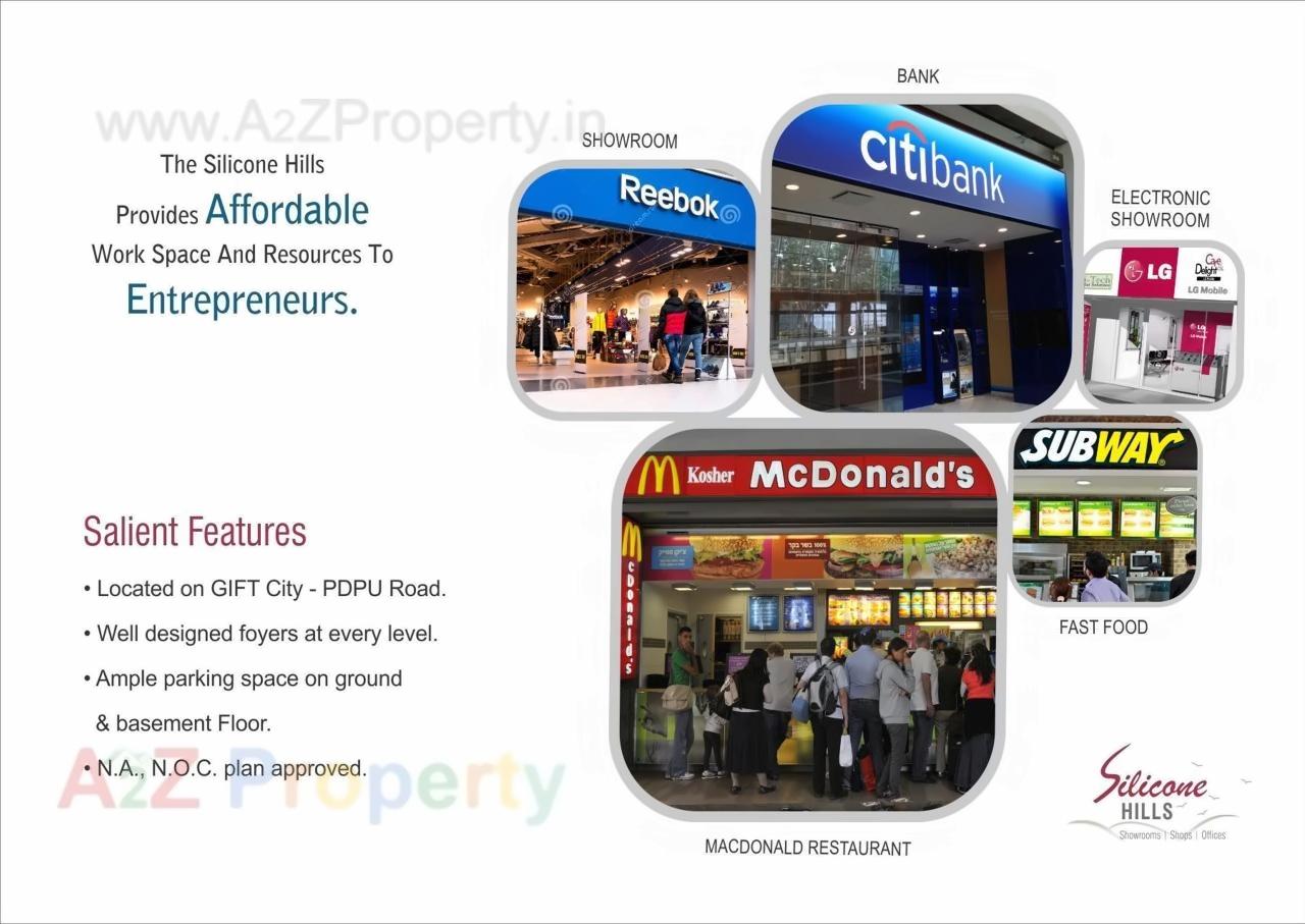  of real estate project Silicone Hills located at Koba, Gandhinagar, Gujarat