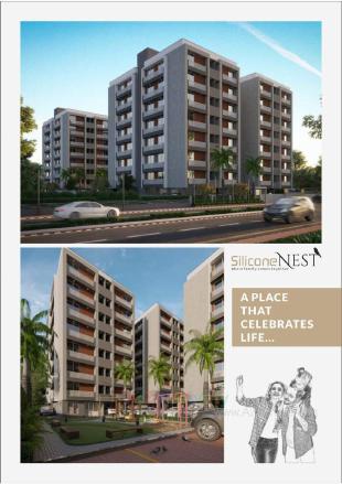 Elevation of real estate project Silicone Nest located at Raysan, Gandhinagar, Gujarat