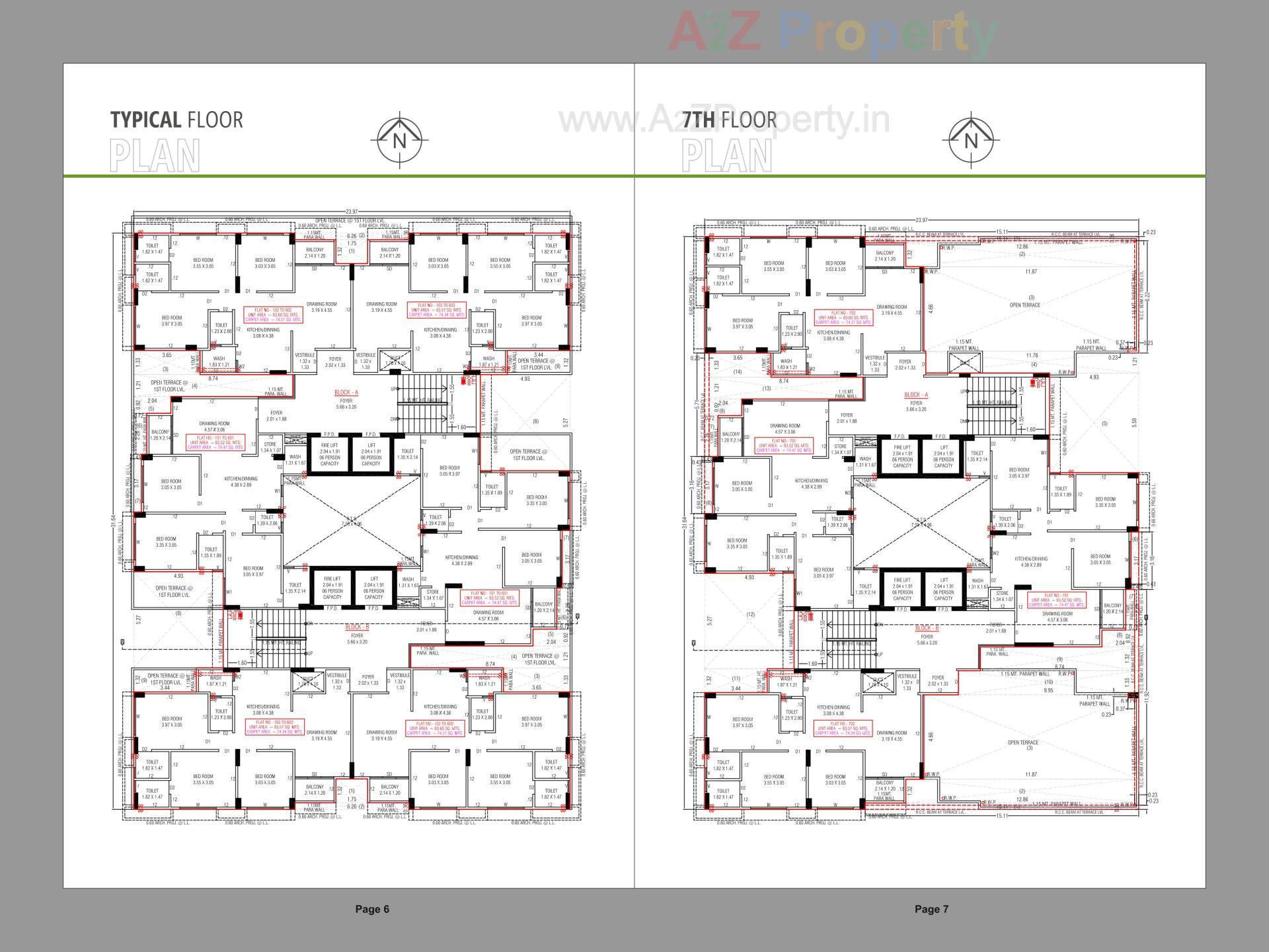 Layout of real estate project Sivana Greens located at Saij, Gandhinagar, Gujarat