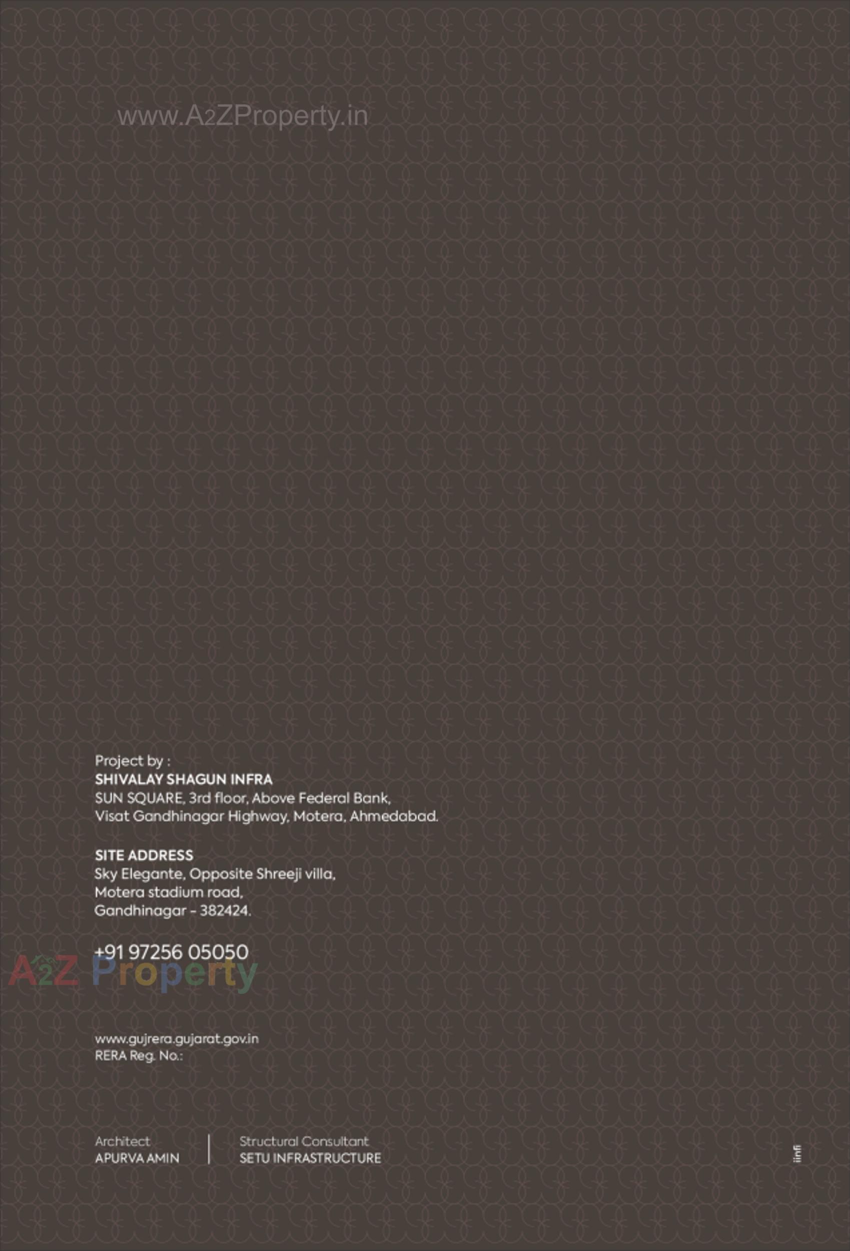  of real estate project Sky Elegante located at Amiyapur, Gandhinagar, Gujarat