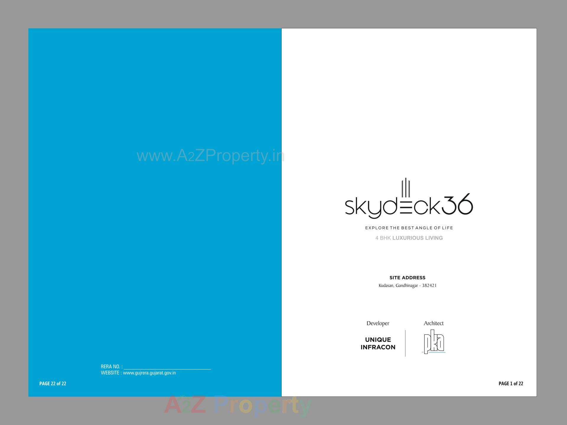  of real estate project Skydeck located at Kudasan, Gandhinagar, Gujarat