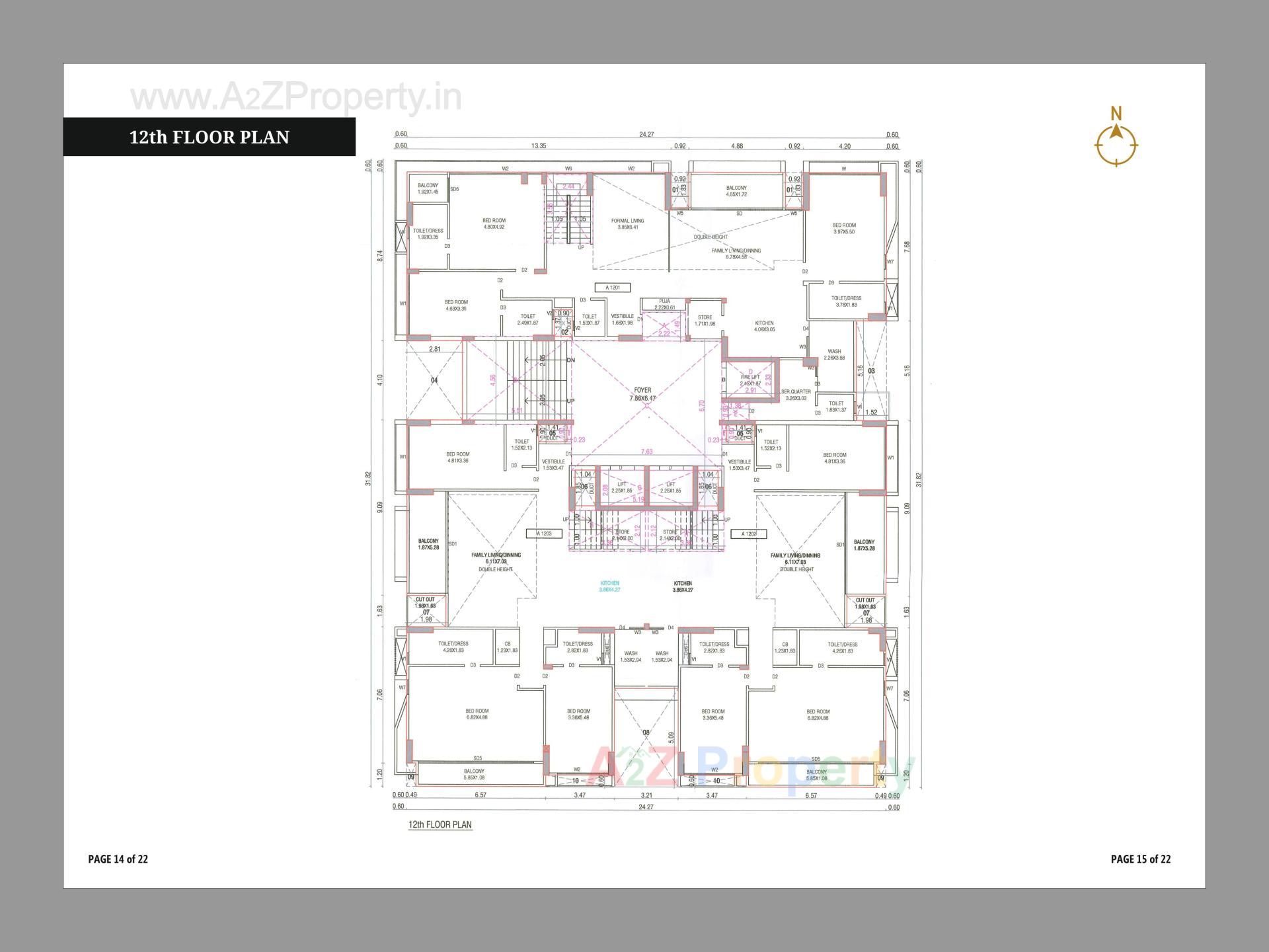 Layout of real estate project Skydeck located at Kudasan, Gandhinagar, Gujarat