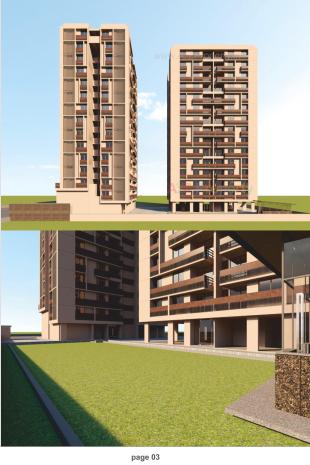 Elevation of real estate project Skyleaf located at Gandhinagar, Gandhinagar, Gujarat