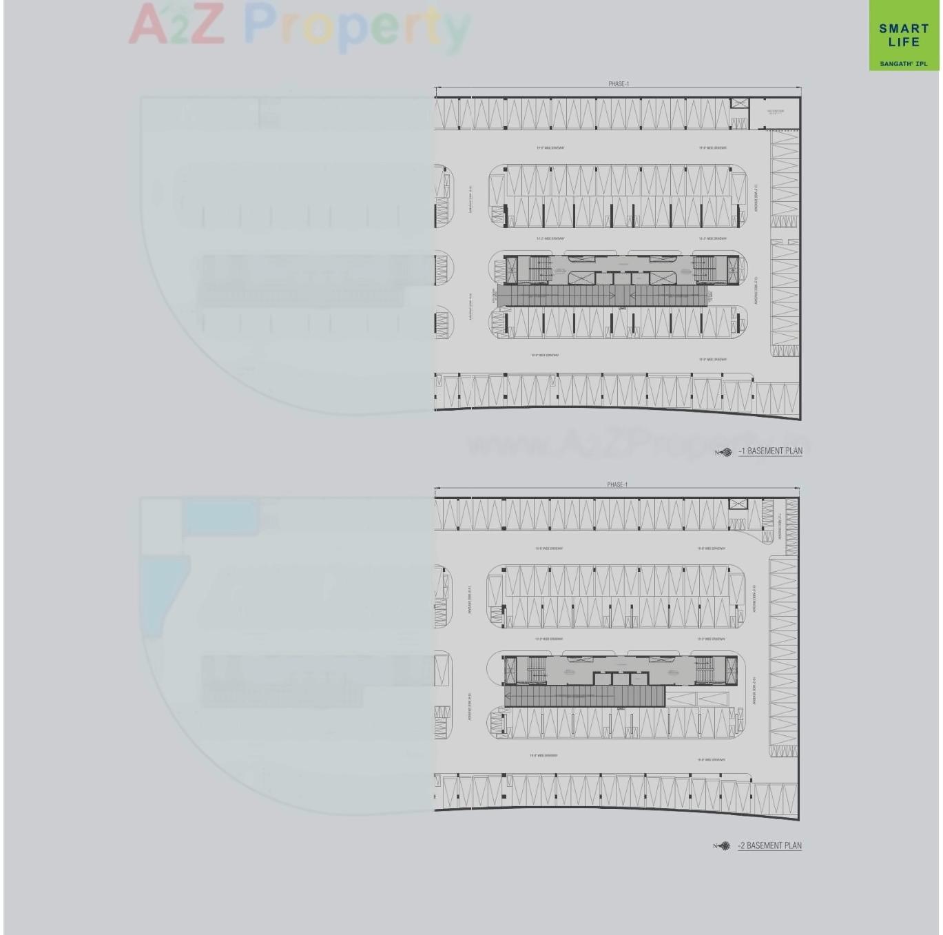 Layout of real estate project Smart Life located at Pirojpur, Gandhinagar, Gujarat