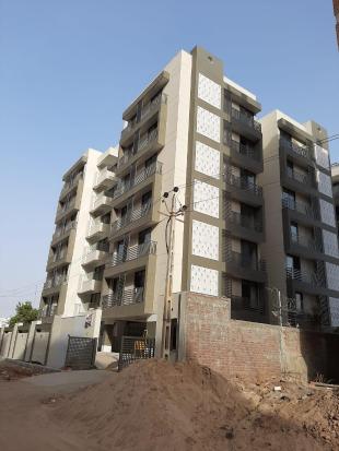 Elevation of real estate project Sneh Kunj Elegance located at Kudasan, Gandhinagar, Gujarat