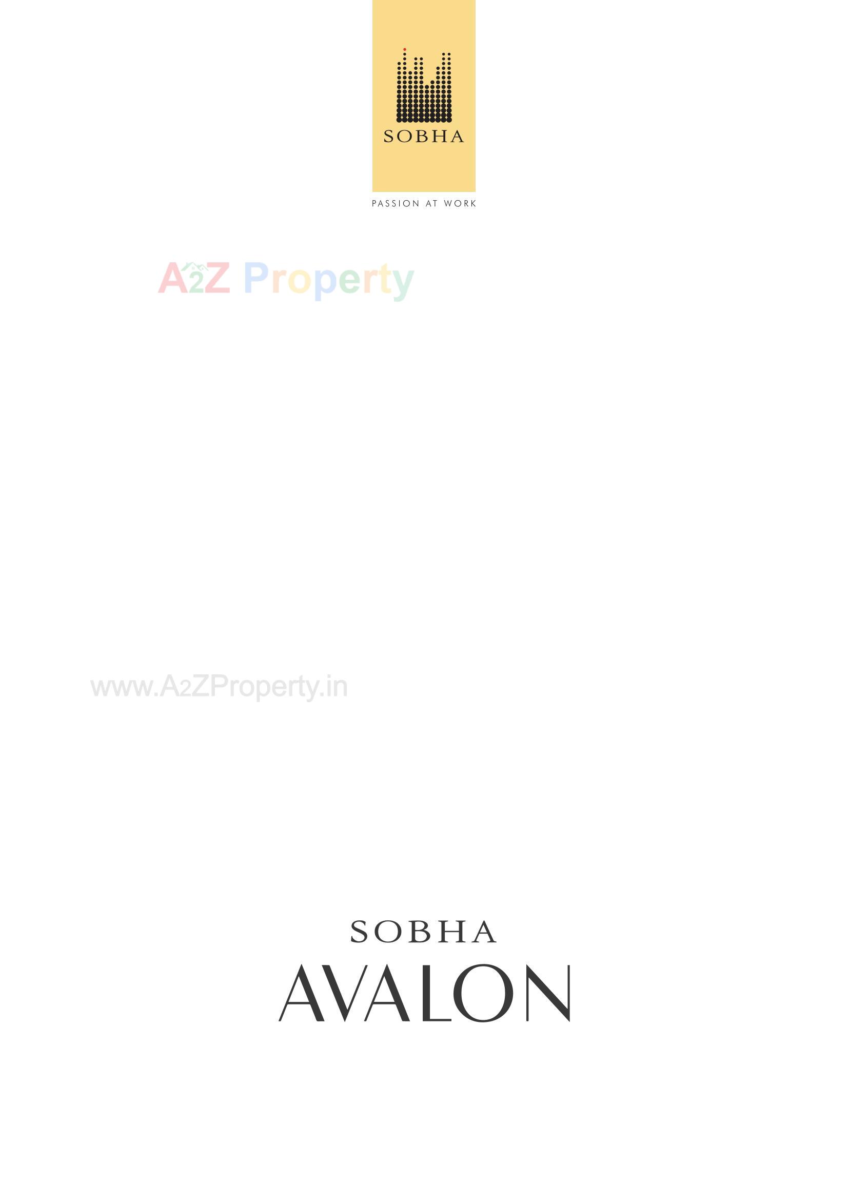  of real estate project Sobha Avalon located at Pirjorpur, Gandhinagar, Gujarat