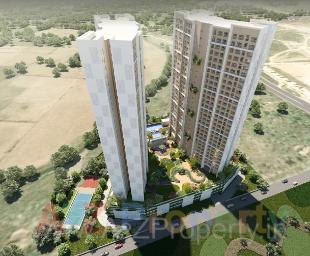 Elevation of real estate project Sobha Dream Heights located at Phirojpur, Gandhinagar, Gujarat