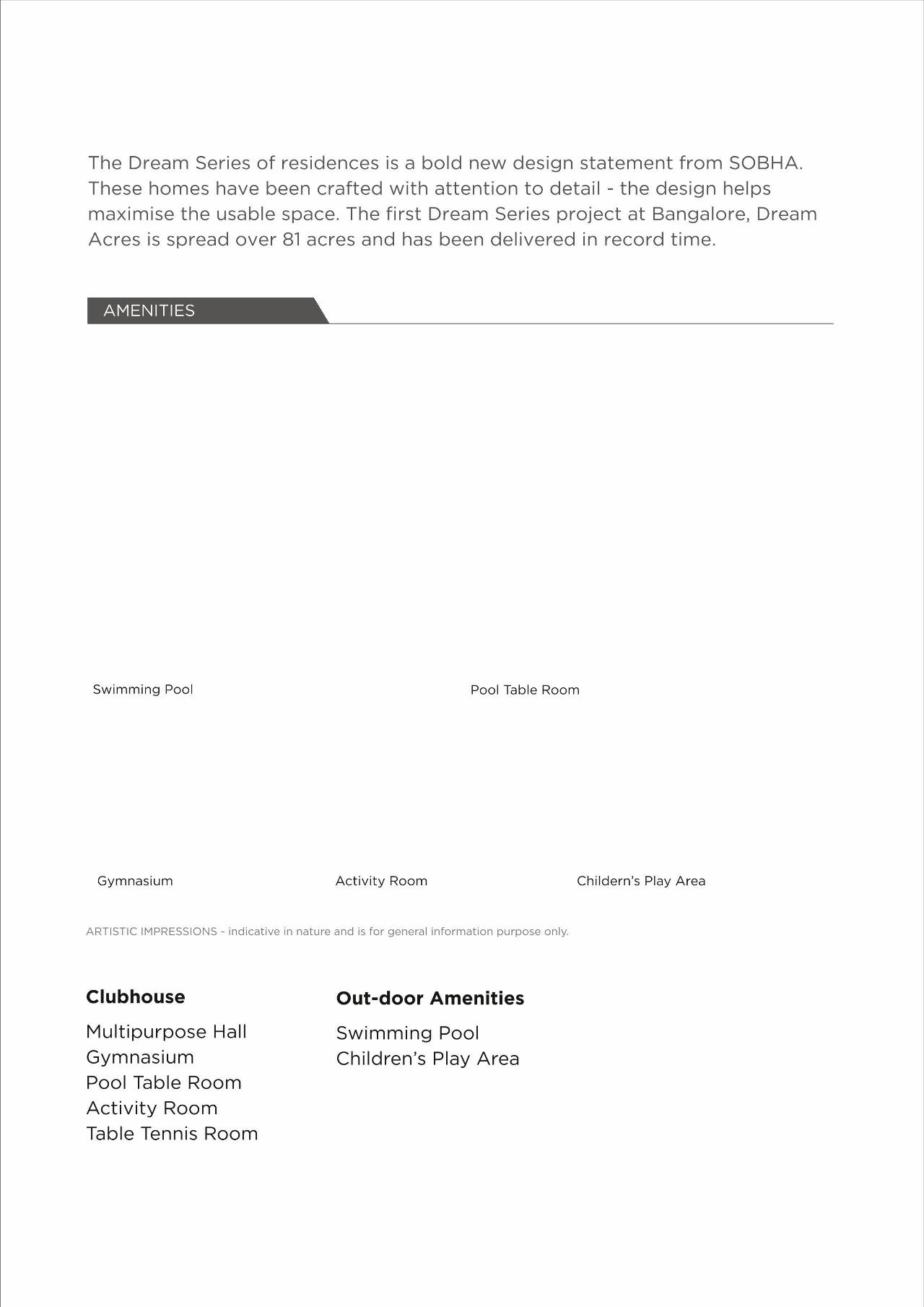  of real estate project Sobha Dream Heights located at Phirojpur, Gandhinagar, Gujarat