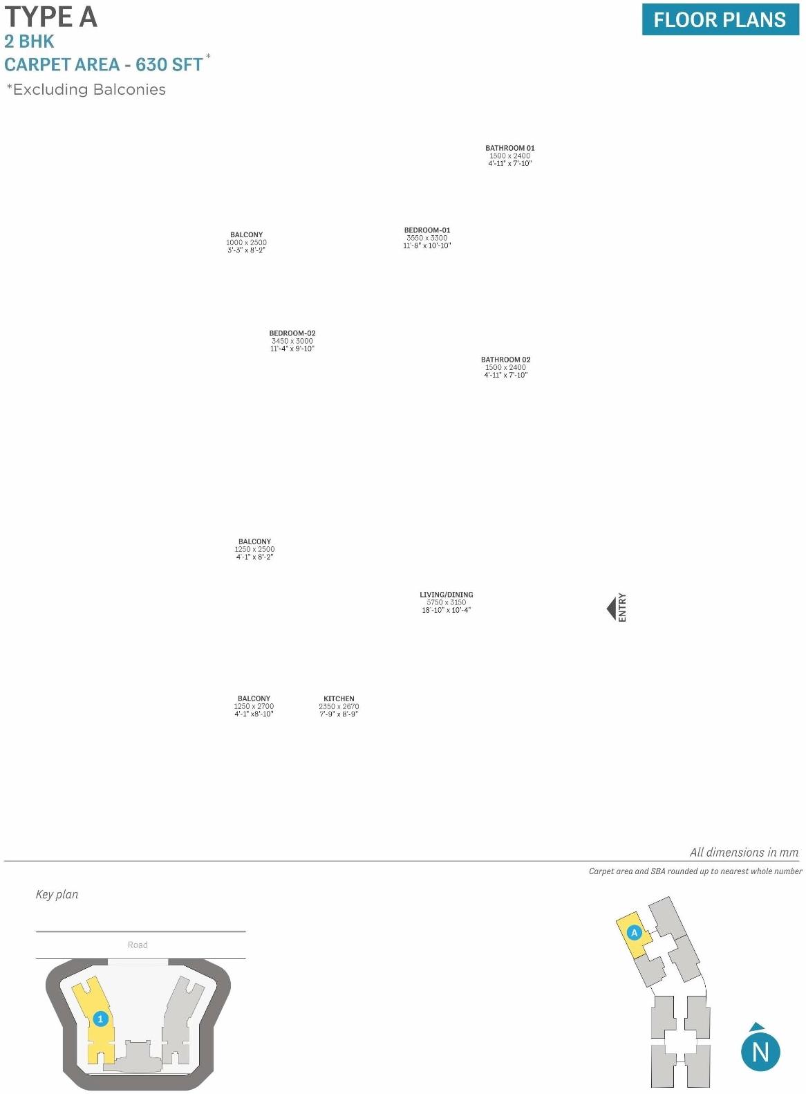  of real estate project Sobha Dream Heights located at Phirojpur, Gandhinagar, Gujarat