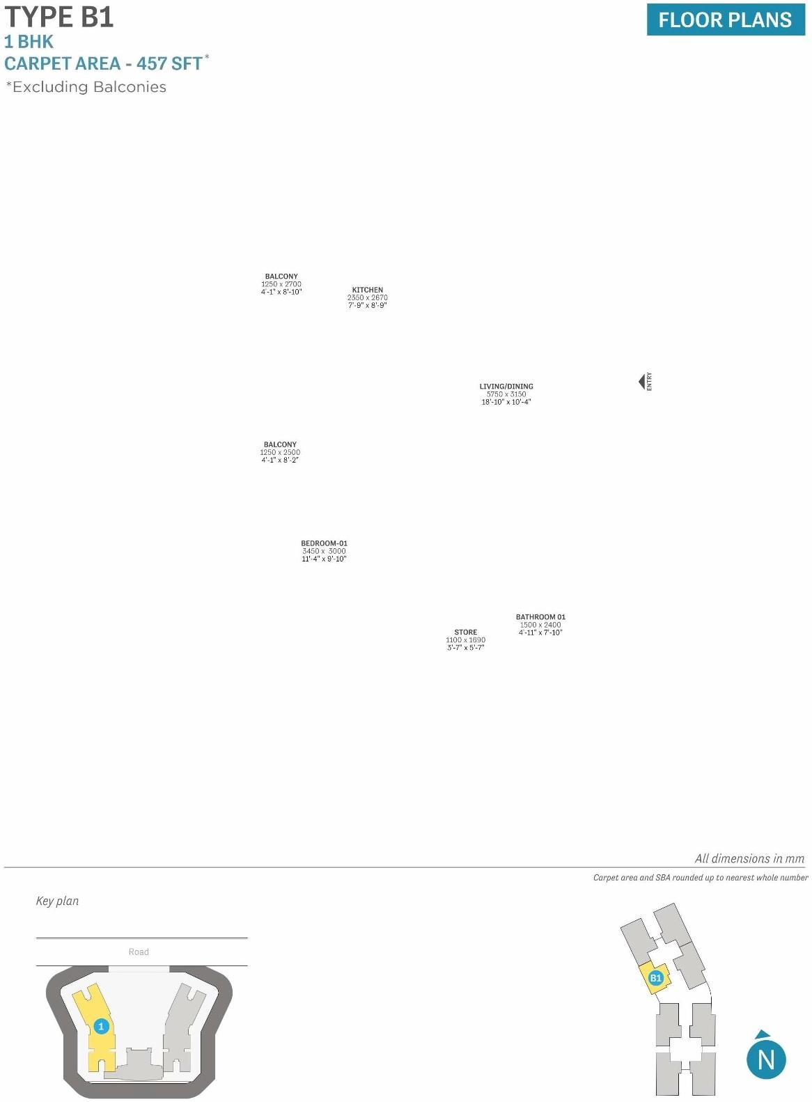  of real estate project Sobha Dream Heights located at Phirojpur, Gandhinagar, Gujarat