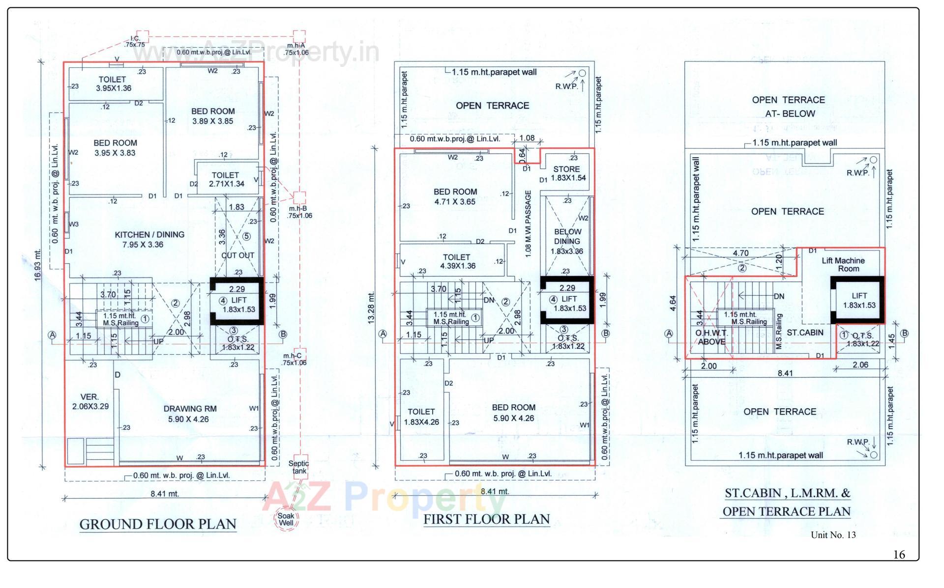 Layout of real estate project Soham 18 Greens located at Bhat, Gandhinagar, Gujarat