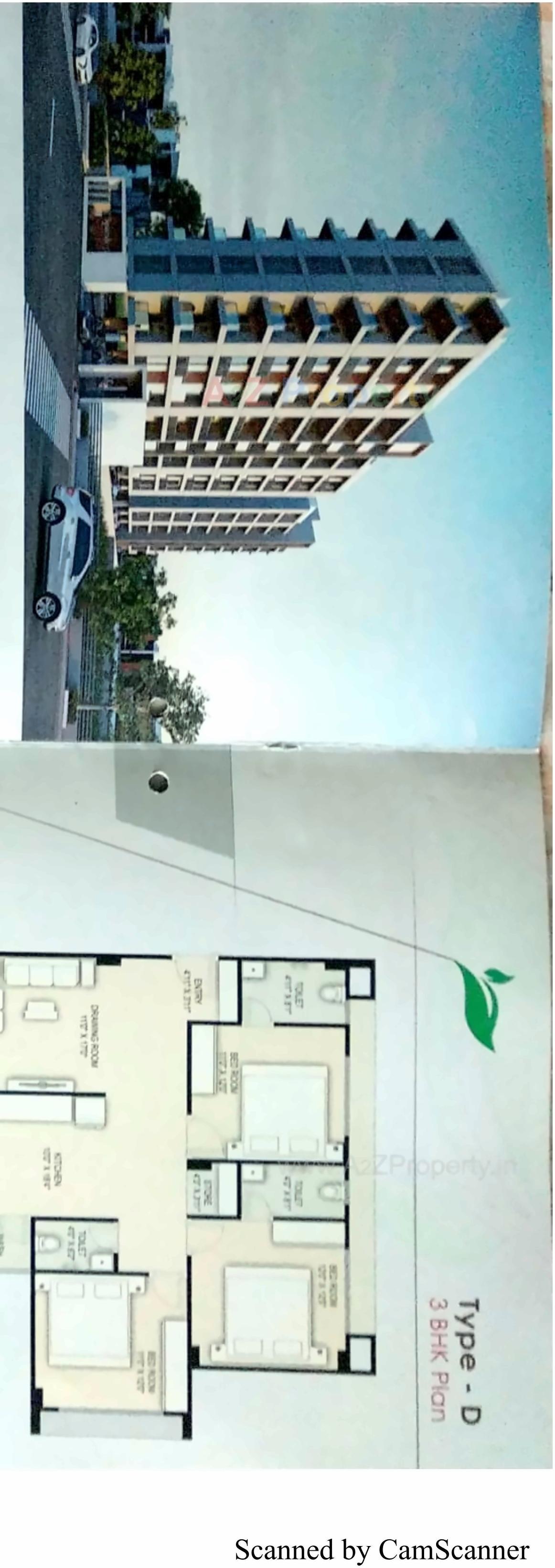 Layout of real estate project Sparsh located at Kudasan, Gandhinagar, Gujarat