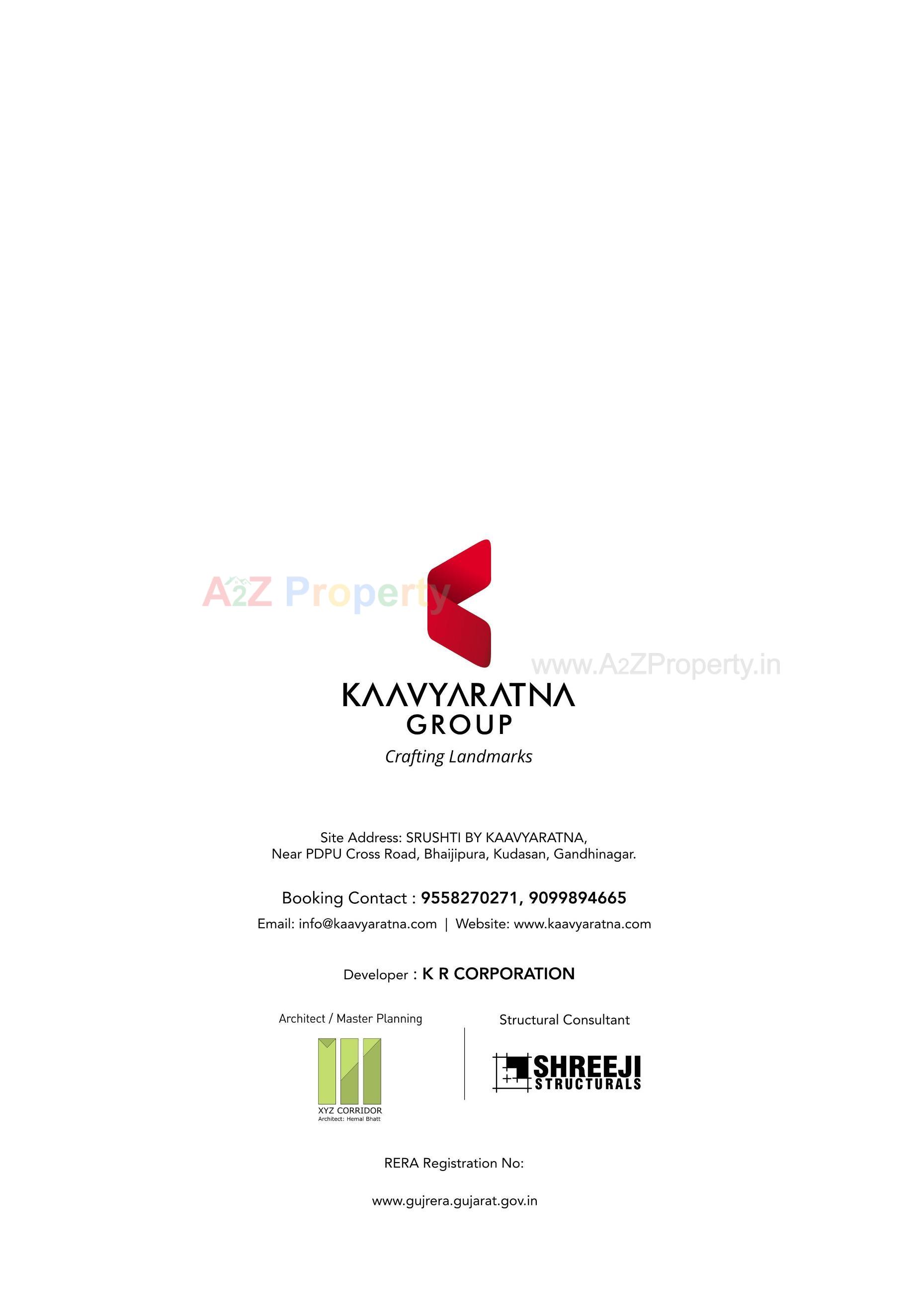  of real estate project Srushti located at Kudasan, Gandhinagar, Gujarat