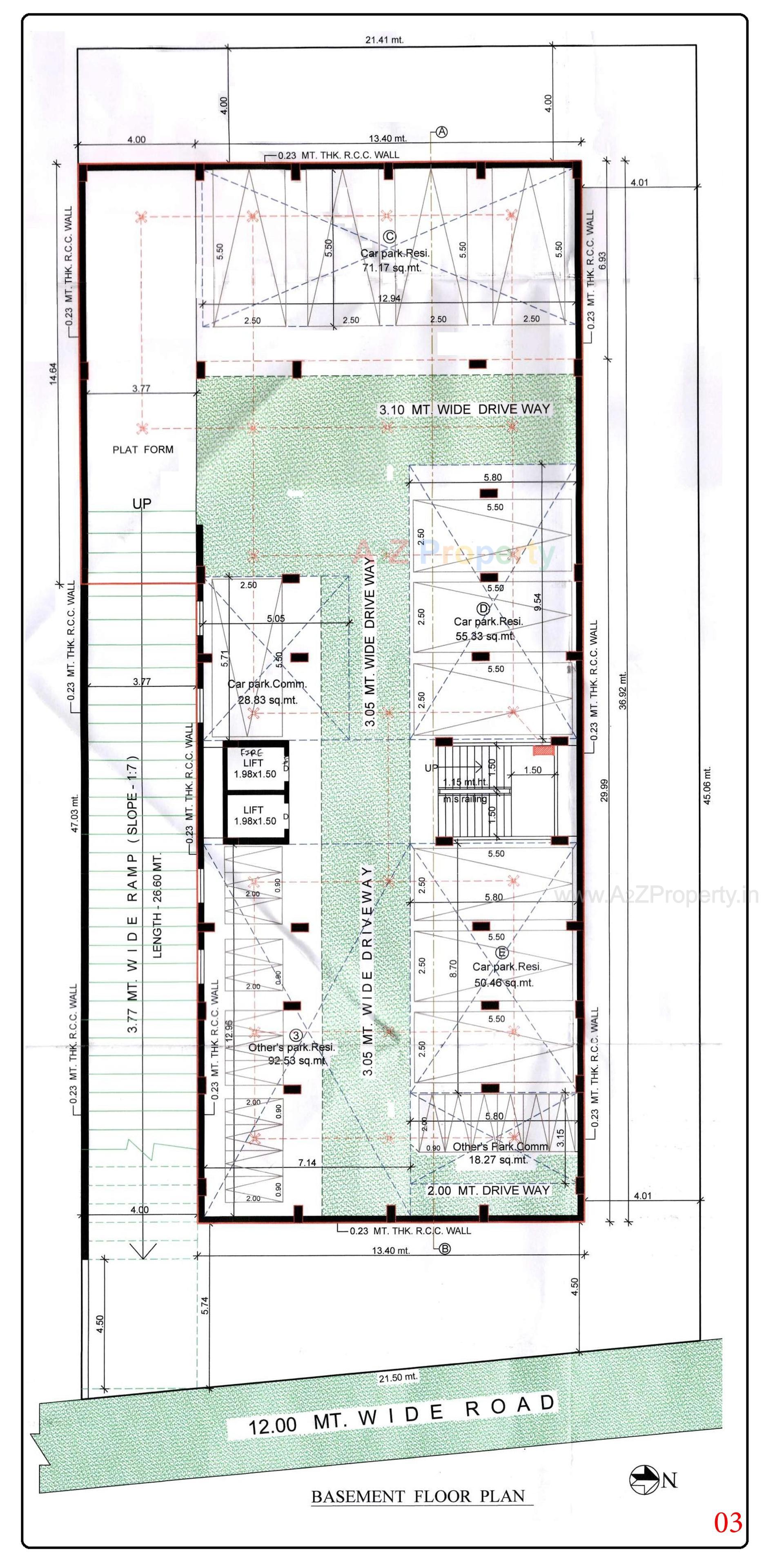 Layout of real estate project Ssd Royal located at Bhat, Gandhinagar, Gujarat