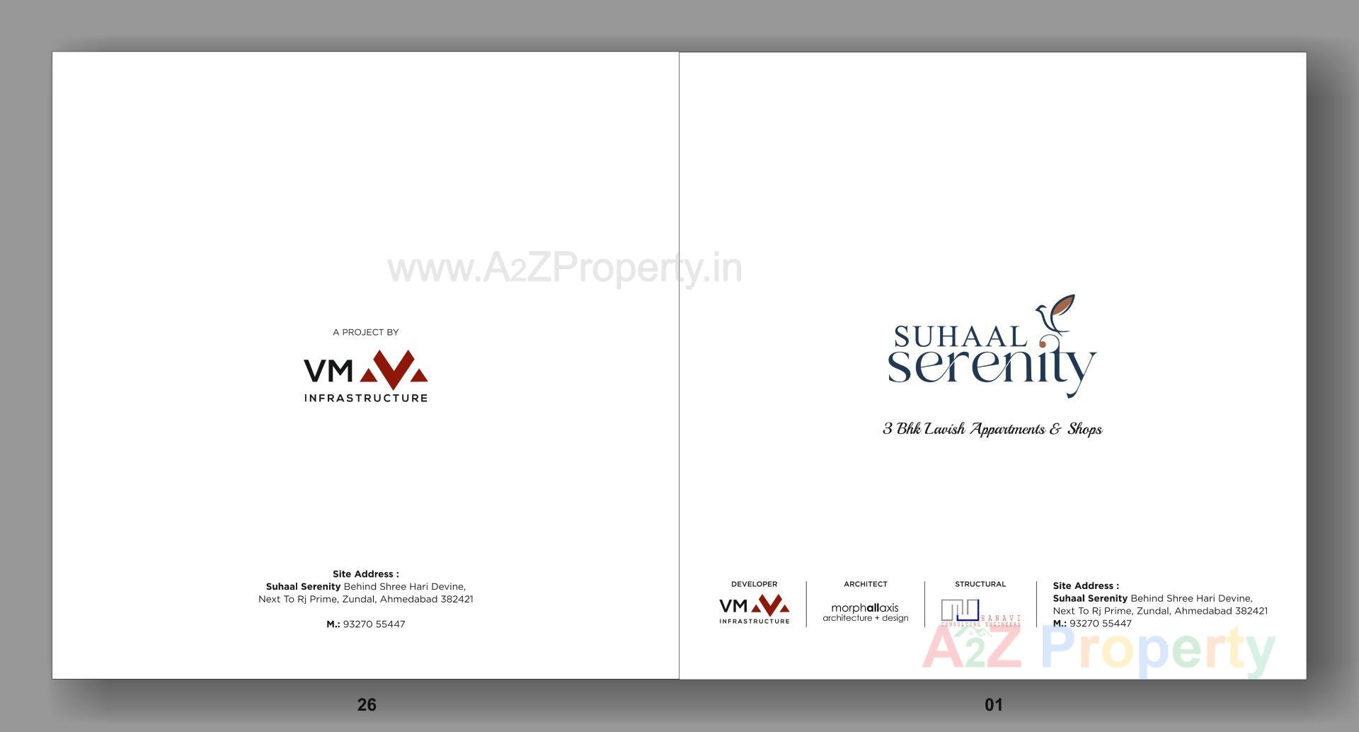  of real estate project Suhaal Serenity located at Zundal, Gandhinagar, Gujarat
