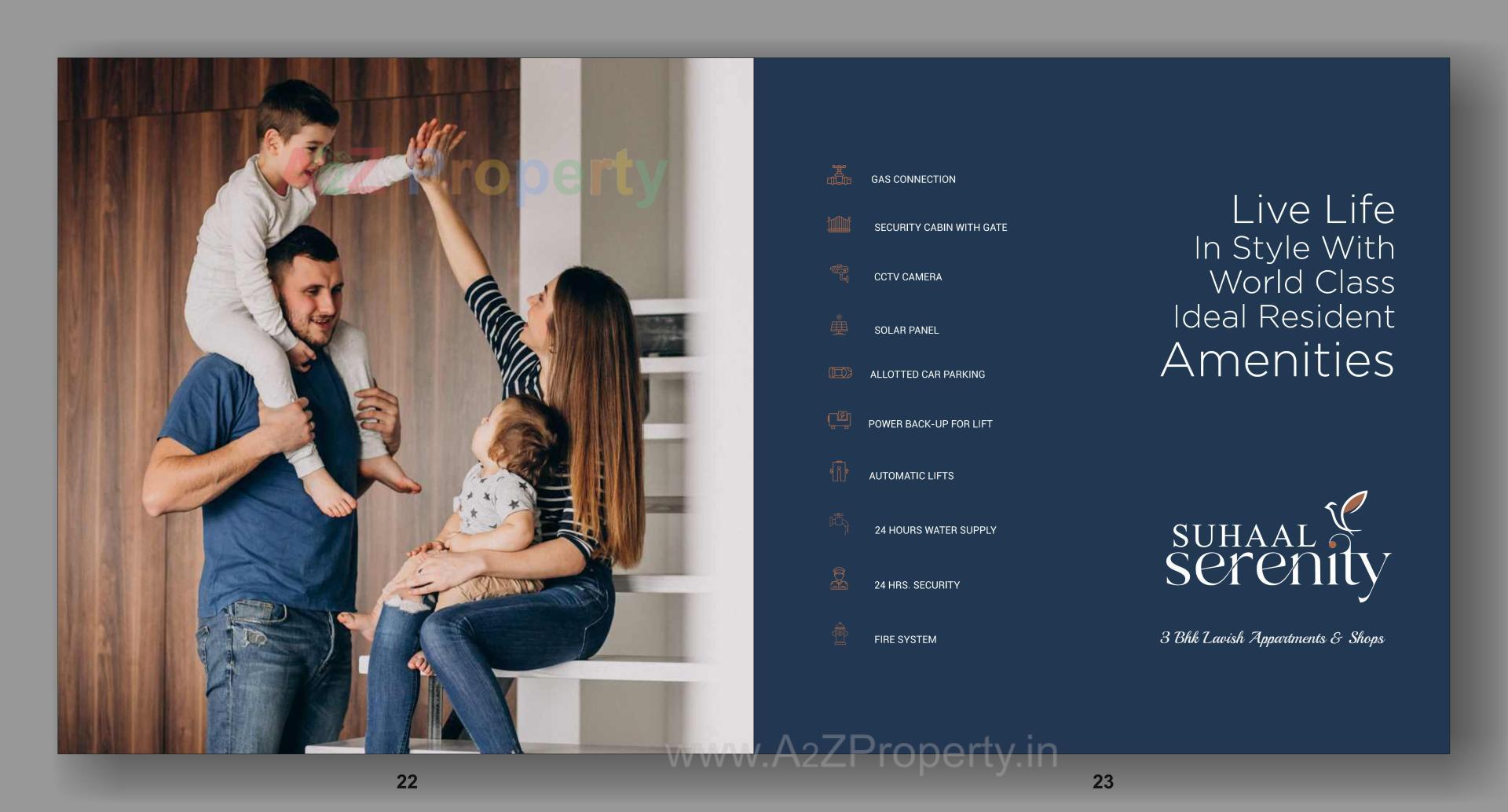  of real estate project Suhaal Serenity located at Zundal, Gandhinagar, Gujarat