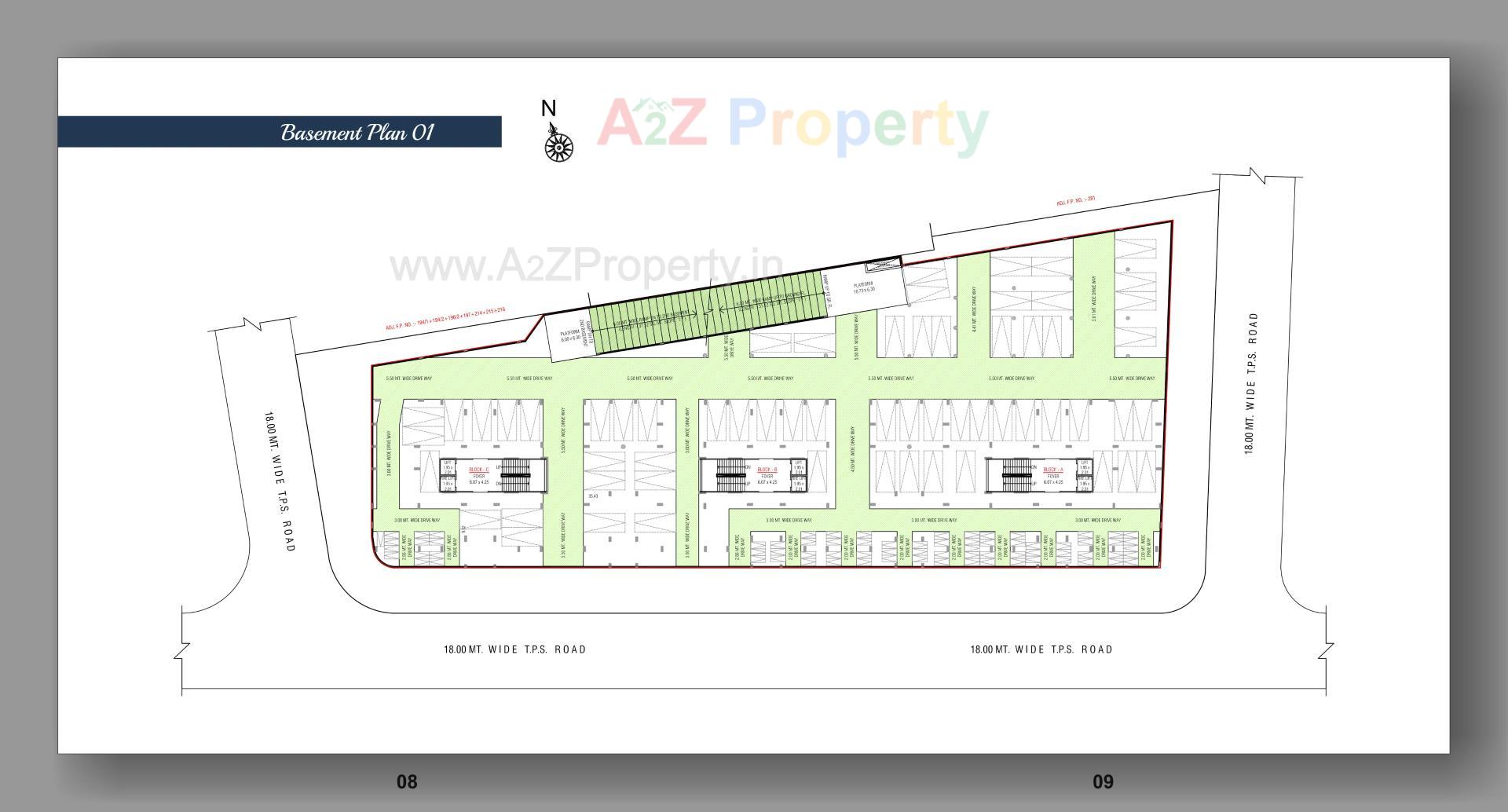 Layout of real estate project Suhaal Serenity located at Zundal, Gandhinagar, Gujarat