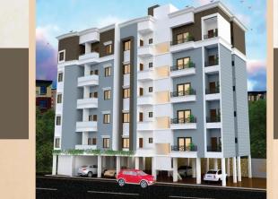 Elevation of real estate project Sunrise Appartment located at Pethapur, Gandhinagar, Gujarat