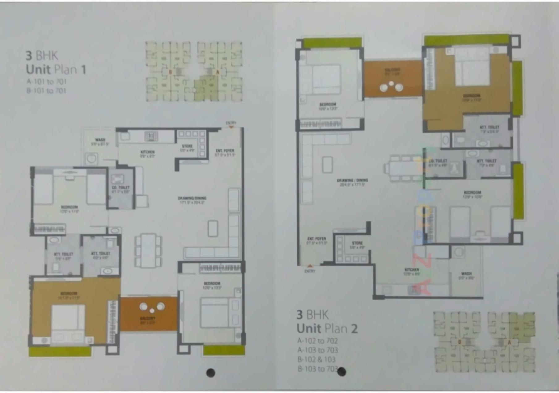 Layout of real estate project Sunshine Fortune located at Indroda, Gandhinagar, Gujarat