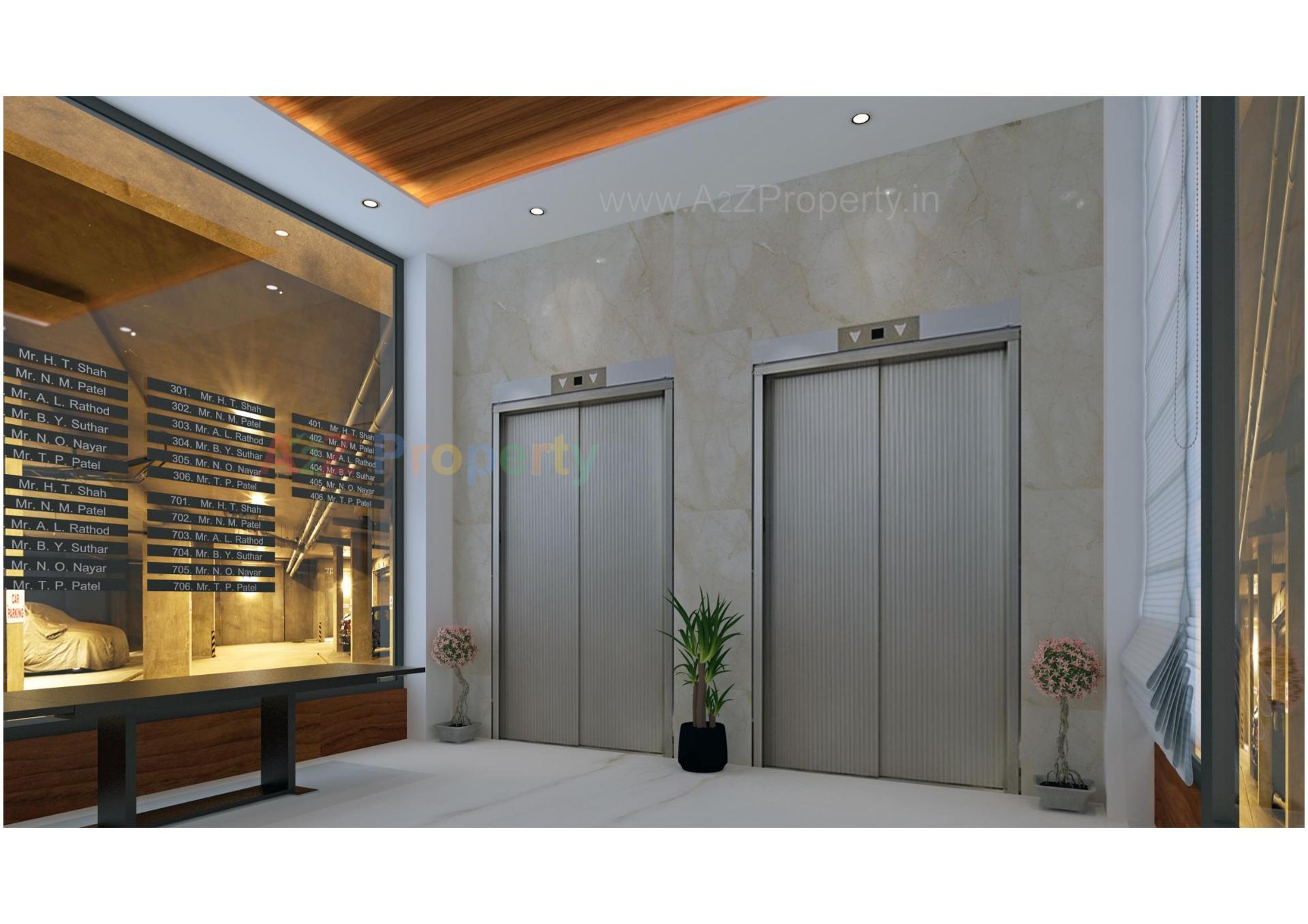 3D Elevation of real estate project Suparn Residency located at Kalol, Gandhinagar, Gujarat