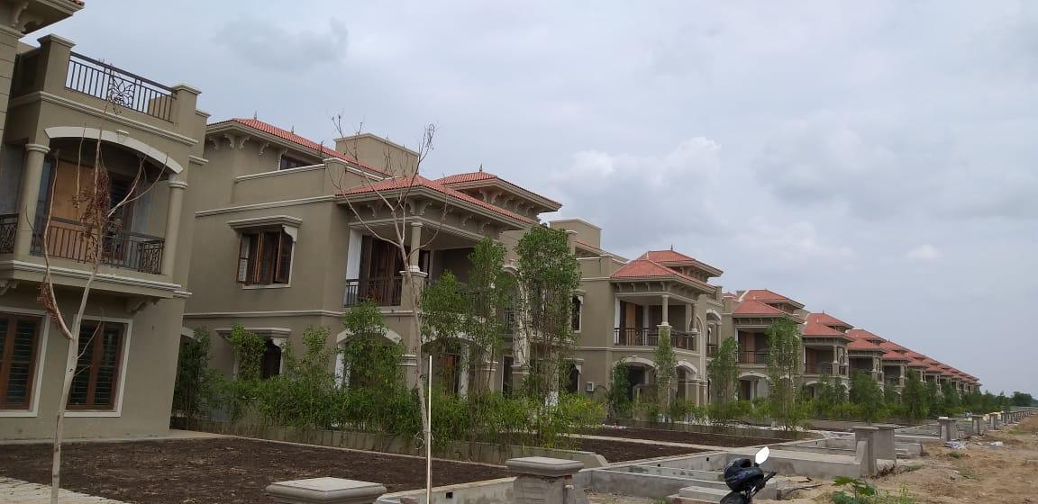 117726_const of real estate project Super City located at Santej, Gandhinagar, Gujarat