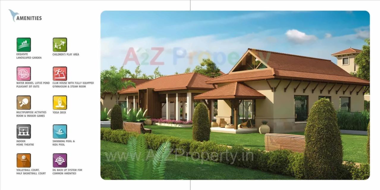 3D Elevation of real estate project Super City located at Santej, Gandhinagar, Gujarat