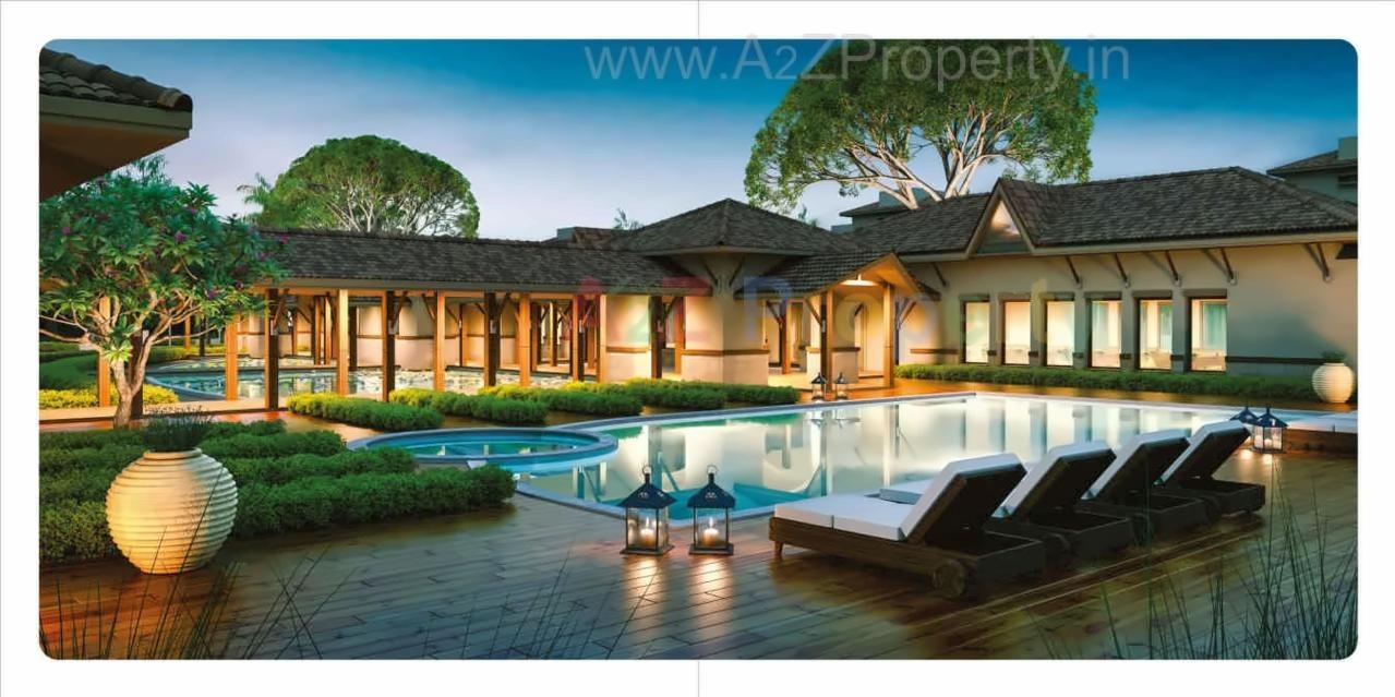 3D Elevation of real estate project Super City located at Santej, Gandhinagar, Gujarat