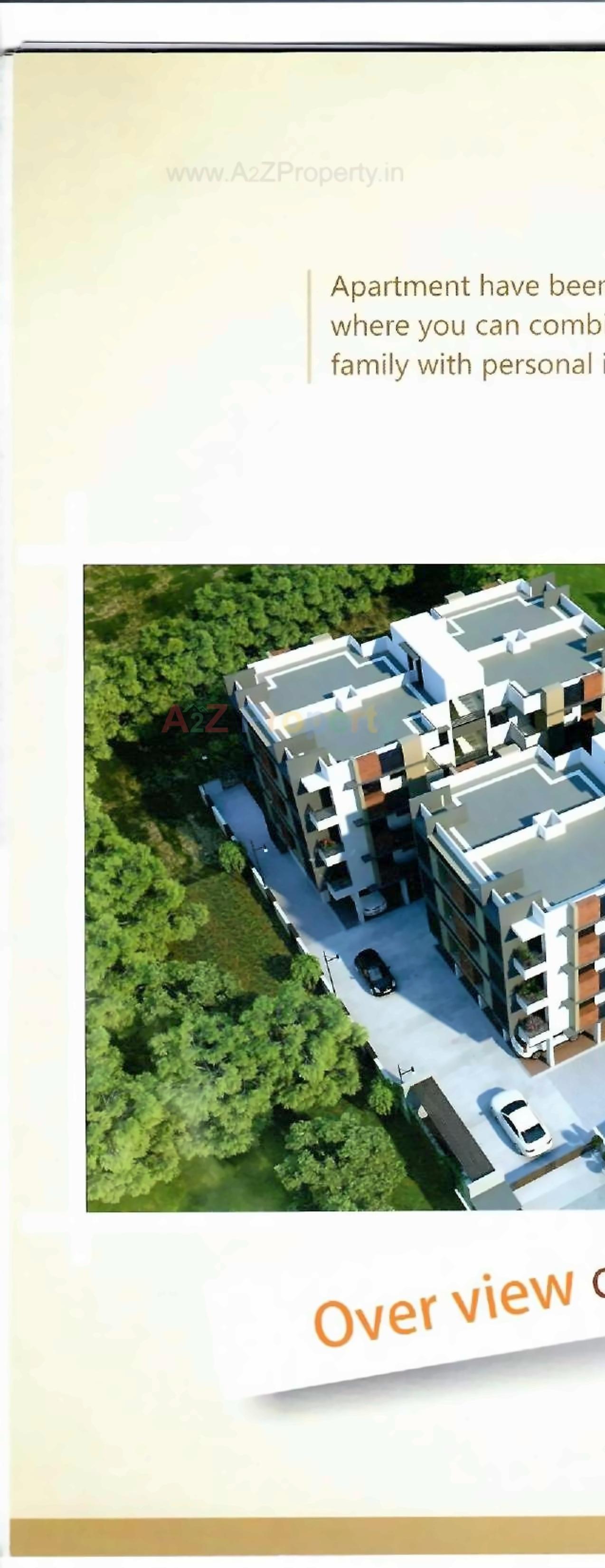 3D Elevation of real estate project Suryam Status located at Raysan, Gandhinagar, Gujarat