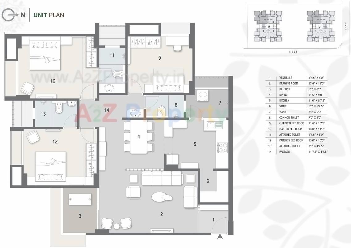 Layout of real estate project Suyash Harmonica located at Kudasan, Gandhinagar, Gujarat
