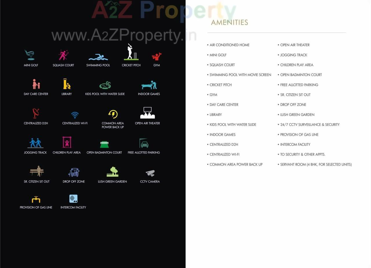  of real estate project Swagat Agacia located at Sargasan, Gandhinagar, Gujarat