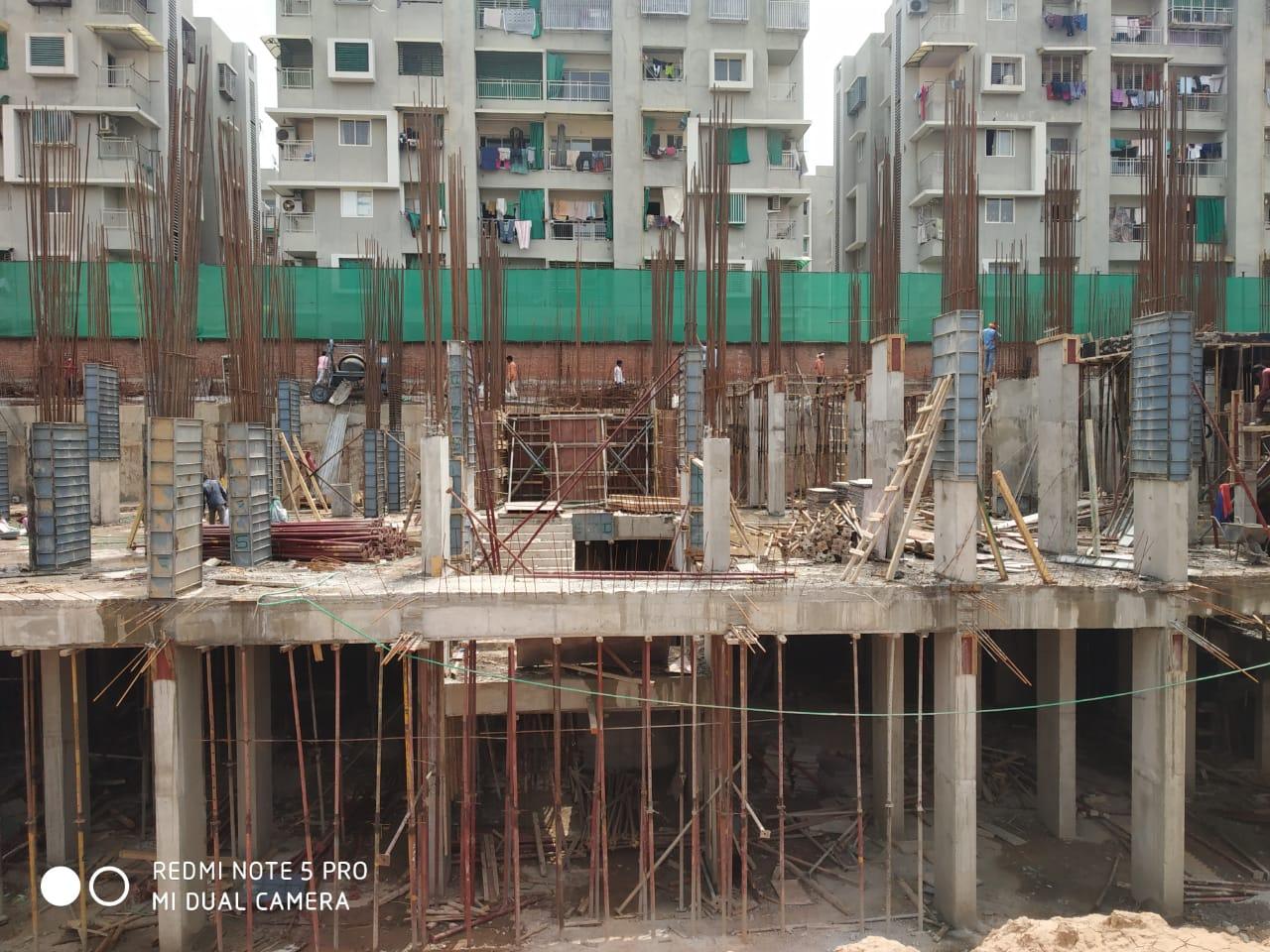 189153_const of real estate project Swagat Queen's Land located at Sargasan, Gandhinagar, Gujarat