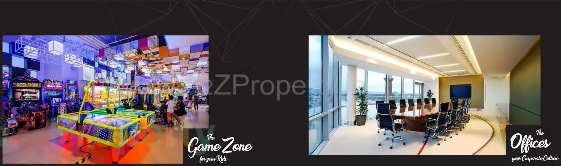 3D Elevation of real estate project Swagat Twincity Highstreet located at Sargasan, Gandhinagar, Gujarat