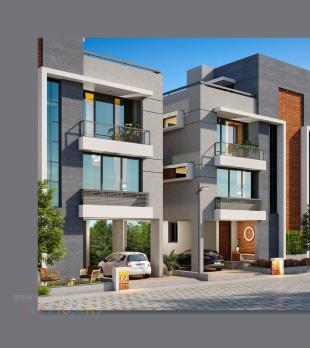 Elevation of real estate project Swara Bungalows located at Raysan, Gandhinagar, Gujarat