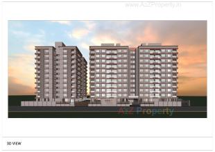 Elevation of real estate project Swara Crystal located at Sargasan, Gandhinagar, Gujarat