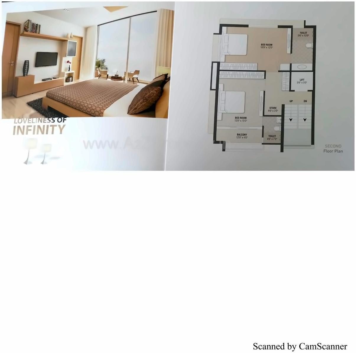 Layout of real estate project Swara Homes located at Kudasan, Gandhinagar, Gujarat