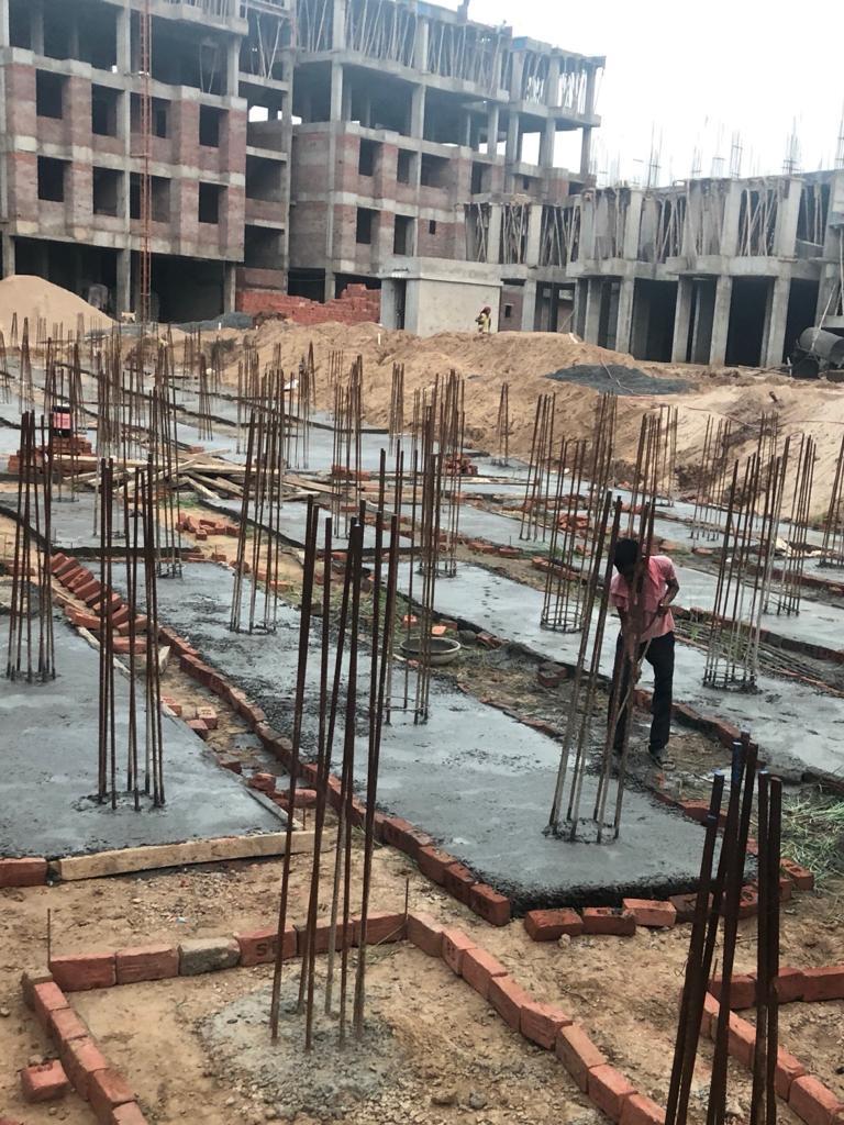 168507_const of real estate project Swarna Amrut Heights located at Kolavada, Gandhinagar, Gujarat