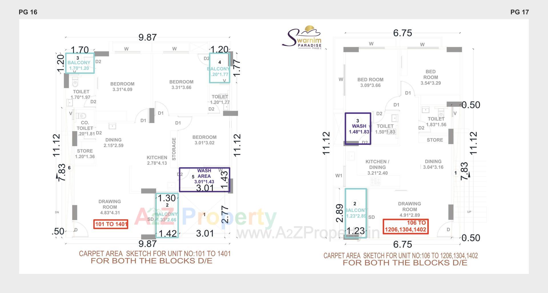 Layout of real estate project Swarnim Paradise located at Vavol, Gandhinagar, Gujarat