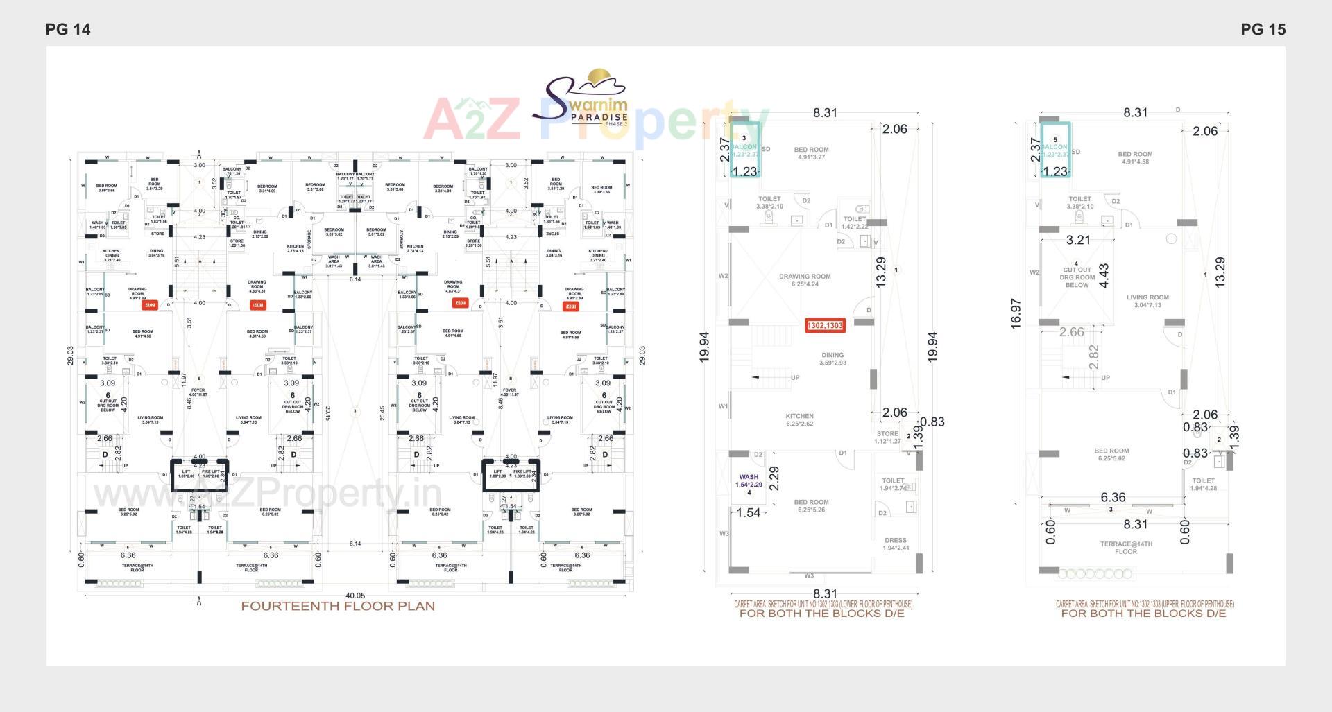 Layout of real estate project Swarnim Paradise located at Vavol, Gandhinagar, Gujarat