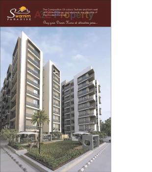 Elevation of real estate project Swarnim Paradise located at Vavol, Gandhinagar, Gujarat