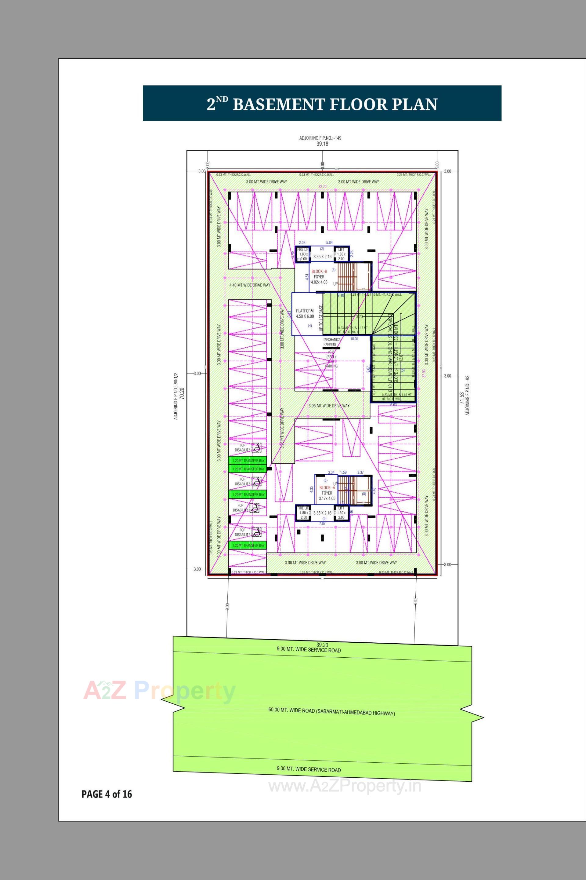 Layout of real estate project Swarnim Skyline located at Adalaj, Gandhinagar, Gujarat