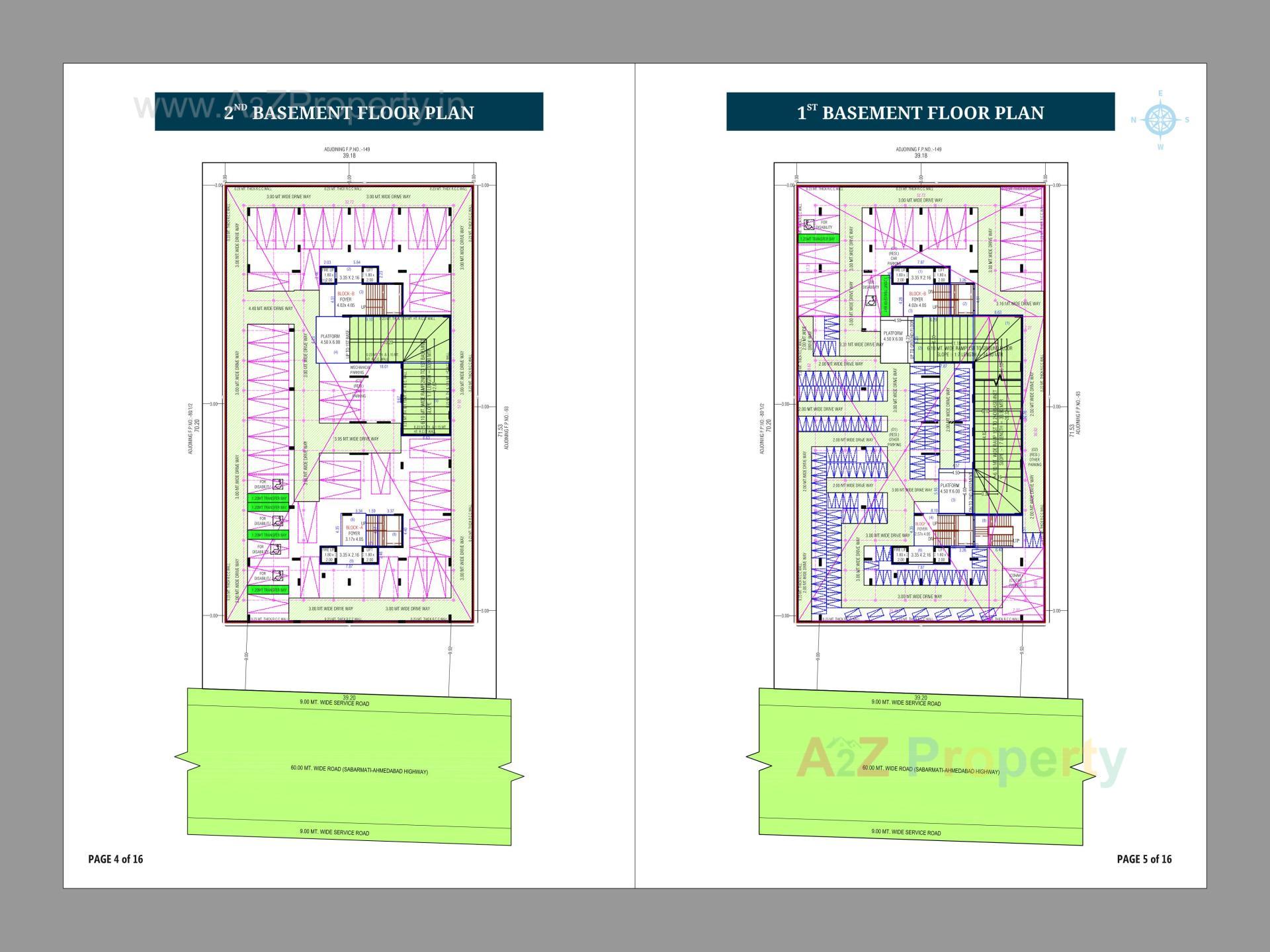 Layout of real estate project Swarnim Skyline located at Adalaj, Gandhinagar, Gujarat