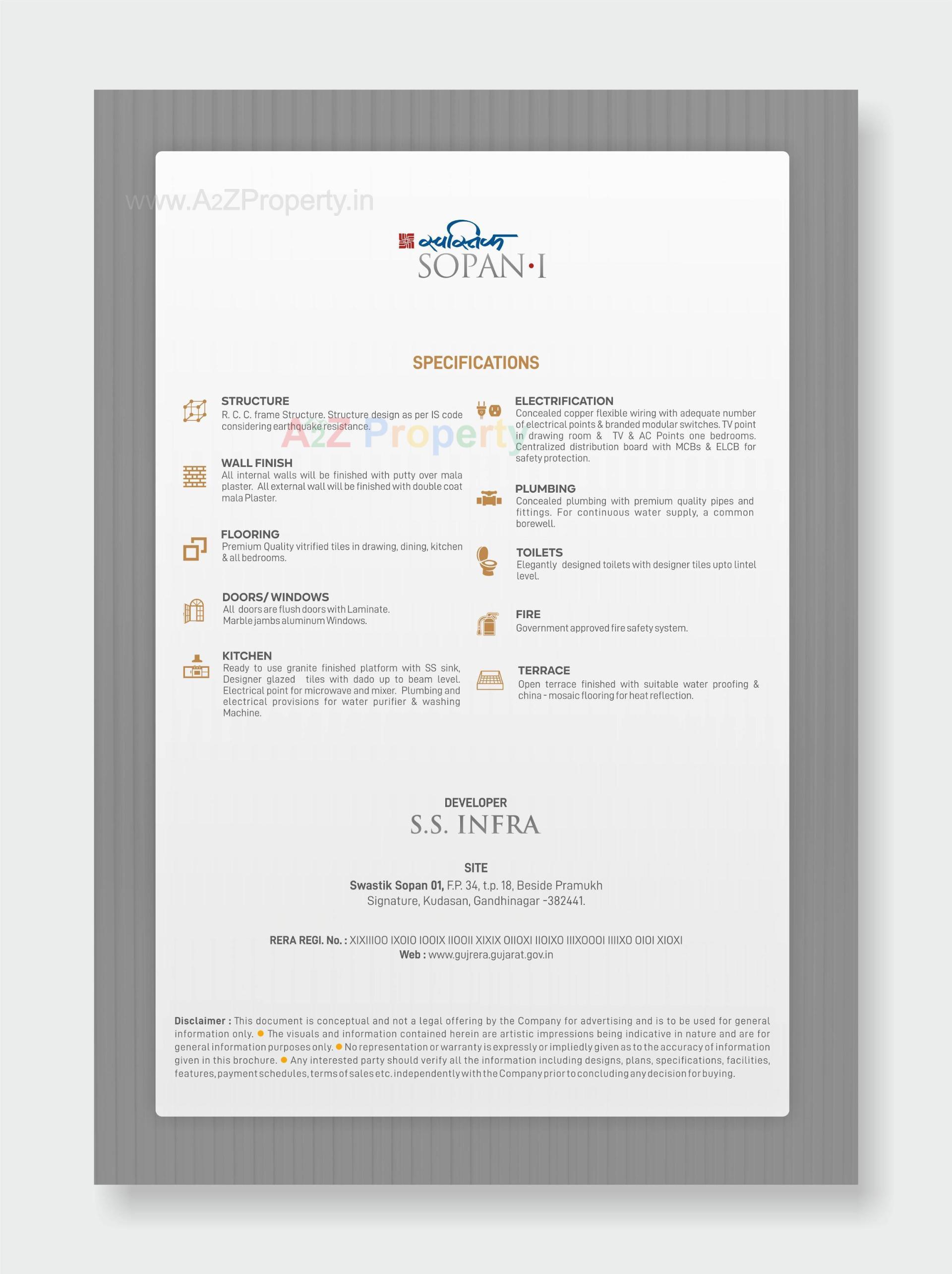  of real estate project Swastik Sopan located at Kudasan, Gandhinagar, Gujarat