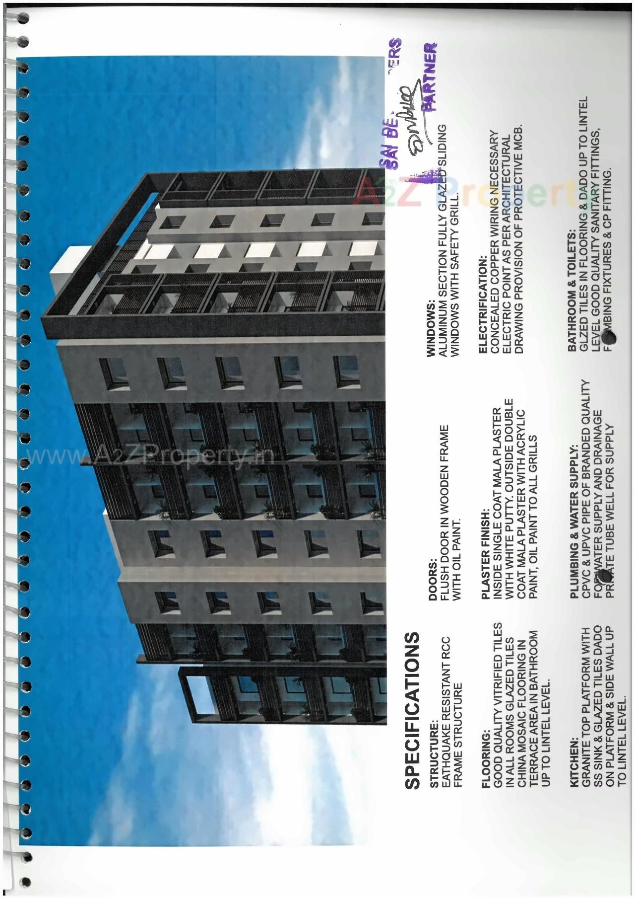  of real estate project Swayam Heights located at Kalol, Gandhinagar, Gujarat