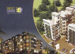 Elevation of real estate project Sweet Shukra located at Sargasan, Gandhinagar, Gujarat