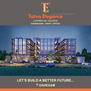 Elevation of real estate project Tatva Elegance located at Dehgam, Gandhinagar, Gujarat