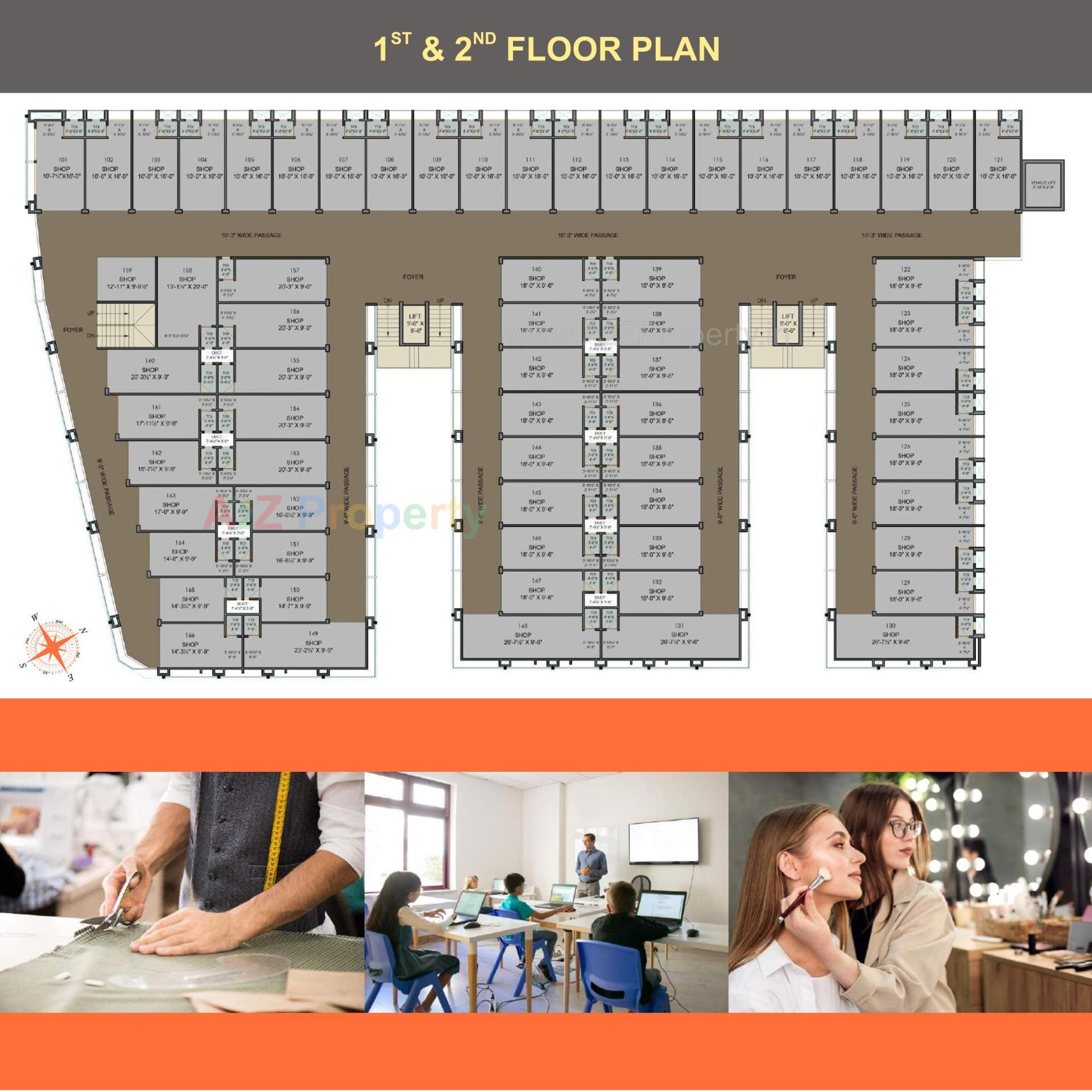 Layout of real estate project Tatva Elegance located at Dehgam, Gandhinagar, Gujarat