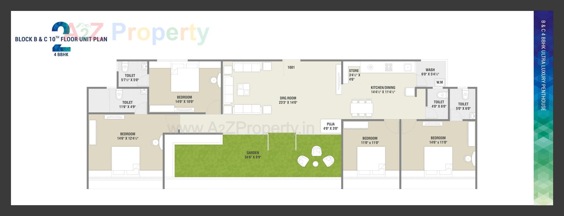 Layout of real estate project Texas located at Raysan, Gandhinagar, Gujarat